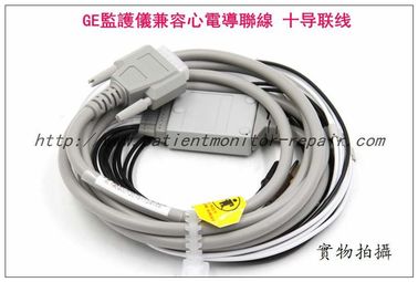 GE監護儀兼容心電導聯線 十导联线  GE通用電氣監護儀心電導聯線現貨銷售 監護儀附件耗材