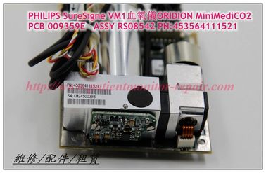 PHILIPS SureSigne VM1血氧儀ORIDION MiniMediCO2 PCB 009359E   ASSY RS08542 PN:453564111521