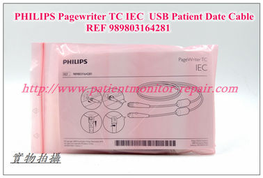 PHILIPS Pagewriter TC IEC  USB Patient Date Cable REF 989803164281 飛利浦Pagewriter TC心電圖機數據線