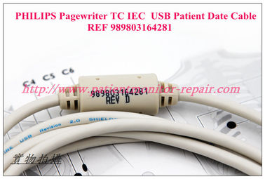 PHILIPS Pagewriter TC IEC  USB Patient Date Cable REF 989803164281 飛利浦Pagewriter TC心電圖機數據線