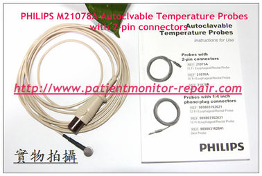 PHILIPS 飛利浦M21078A Autoclvable Temperature Probes with 2-pin connectors