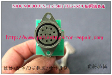 NIHON KOHDEN cardiolife TEC-7621C除颤仪心電插座光電TEC-7621C除顫儀主板電池電源板治療板等維修配件現貨