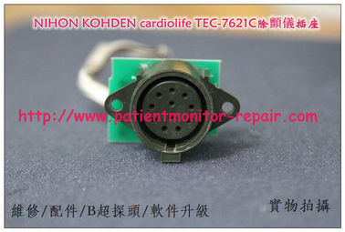 NIHON KOHDEN cardiolife TEC-7621C除颤仪心電插座光電TEC-7621C除顫儀主板電池電源板治療板等維修配件現貨