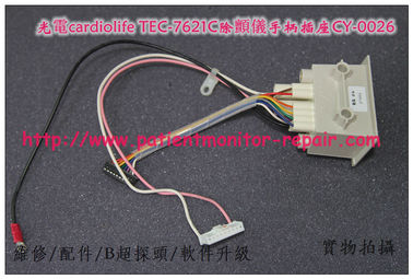 NIHON KOHDEN cardiolife TEC-7621C心臟除顫器手柄插座CY-0026光電TEC-7621C除顫器維修