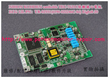NIHON KOHDEN cardiolife TEC-7621C除顫有心電板ECG 12L PN：UR-02551(6190-022246C-S6) Eight8-20