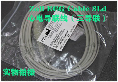 Zoll ECG Cable 3Ld心電導聯線（三導聯）REF 8000-0026 卓爾監護儀心電導聯線銷售